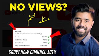 How to Grow NEW YouTube Channel with 0 Subscribers in 2022 - Kashif Majeed
