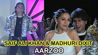 Saif Ali Khan & Madhuri Dixit Dance Rehearsal For Aarzoo Movie | Bollywood Flashback
