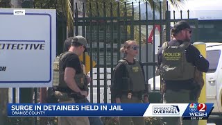 Surge of immigrants held at Orange County jail amid concerns about increased ICE activity