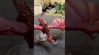 Quick comparison between @WizKidsOfficial Dragonlance dragons \u0026 their Adult Red Dragon miniature.