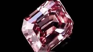 A Rare fancy vivid pink diamond，1克拉罕见艳彩粉钻