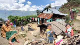 A Glimpse into the Very Simple Nepal Village Life | All Village Lifestyle Compilation | BijayaLimbu
