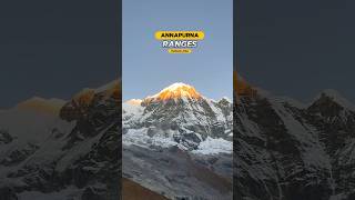 Annapurna Base Camp, Sunrise #travel #annapurnaregion #nature #mountains #trekking