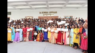 Sathyabama Excellence Day’2019′ – Record Placement at Campus Recruitment