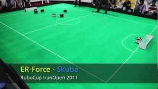 ER-Force RoboCup SSL Qualification Video 2012