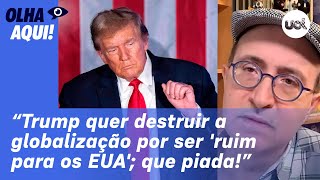 Reinaldo: Trump governa apenas os EUA, e o mundo, felizmente, é multipolar