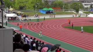 【男子100m 1組】第13回 阪奈和高等学校対抗陸上競技大会