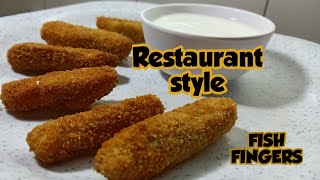 Restaurant style FISH FINGER /EASY FISH finger recipe/EP:35