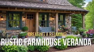 Charming Rustic Farmhouse Veranda Design Ideas