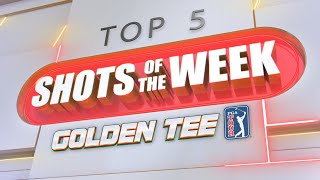 #GoldenTee PGA TOUR Shots of the Week - August 18, 2023