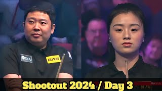 Bai Yulu vs Zhang anda snooker 2024 shootout