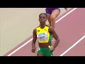 alana reid brings jamaica s 4x100m team home in heats world athletics u20 championships lima 2024