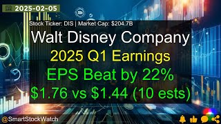 The Walt Disney Company (DIS|$204.7B) - 2025 Q1 Earnings Analysis