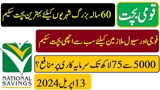 Best Saving schemes for 60 years age ,widows and Disabled persons | sab se achi savings scheme 2024