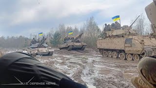 Russian Forces Panic! M2 Bradley Combat Vehicle Quietly Already in Ukraine