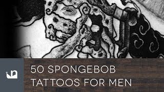 50 Spongebob Tattoos For Men