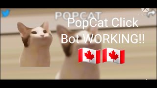 PopCat Click HACK Canada! Working 2021