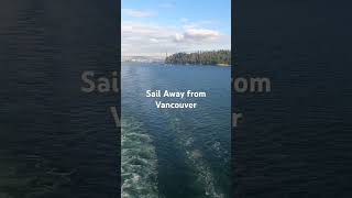 Sail Away Party from Vancouver  #princesscruises #travel #cruise #lovecruise