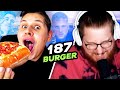 ER testet den 187 BURGER?! 🍔🤔 | #ungeklickt