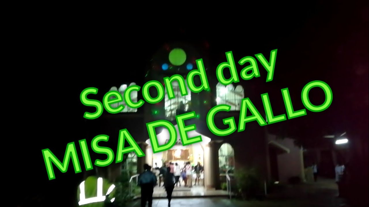 SECOND DAY OF MISA DE GALLO 2020 | 2ND SIMBANG GABI 2020 - YouTube