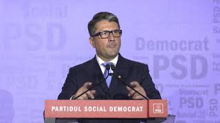 Discurs susținut de Decebal Făgădău în cadrul Congresului Extraordinar al PSD - 22.08.2020