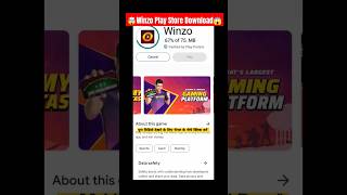 How To Download Winzo From Google Play Store || Winzo Play Store Se Kaise Download Kare || Winzo App