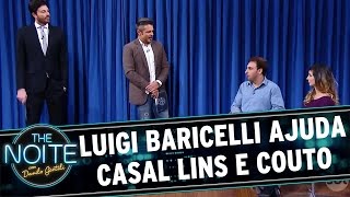 The Noite (16/09/16) - Luigi Baricelli ajuda casal Lins e Couto
