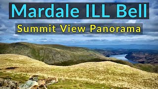 Mardale ILL Bell - Summit View Panorama - Lake District Wainwright Fells