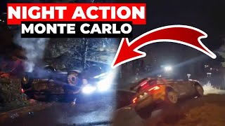 🇲🇨 #WRC RALLYE MONTE CARLO 2025 | CRASH \u0026 OGIER Mistake NIGHT ATTACK | Thursday Day 2 Highlights