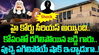 : హైకోర్టు సీరియస్ అయ్యింది -- కోపంతో రగిలిపోయిన జడ్జిగారు .. పుచ్చ పగిలిపోయే షాక్ ఇచ్చాడు గా !