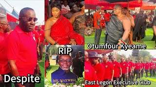 East Legon Executive Club Clashed With Asantehene Kyeame At Their Secretary’s Funeral In Kumasi..