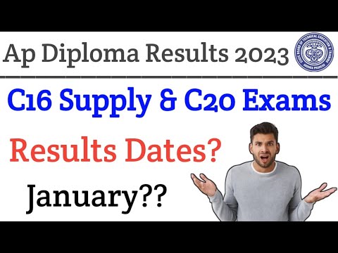 Ap Sbtet Results Update | C16, C20 Updates | Latest Updates On Diploma ...