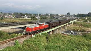 2020/10/28  DL群馬県民の日号。安中鉄橋。