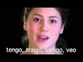 Irregular Spanish Verb songs: Present Tense