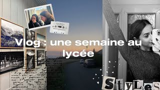 𝐯𝐥𝐨𝐠 : une semaine d'hiver au lycée, révision, copains, shopping de noël