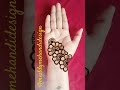 very easy and tricky mehandi design ♥️ shortvideoyoutube @maddymehandidesign