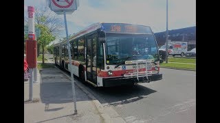 TTC ~ 2014 Nova Bus LFSA # 9075 ~ Bus Ride on Route 134B Progress North