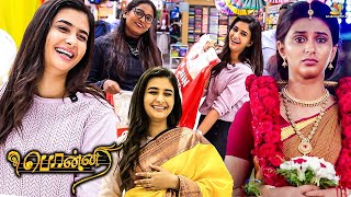 எனக்கு Saree தான் புடிக்கும் 🥰 | Vaishu Sundar, Velavan Stores, Ponni Serial, Vijay TV