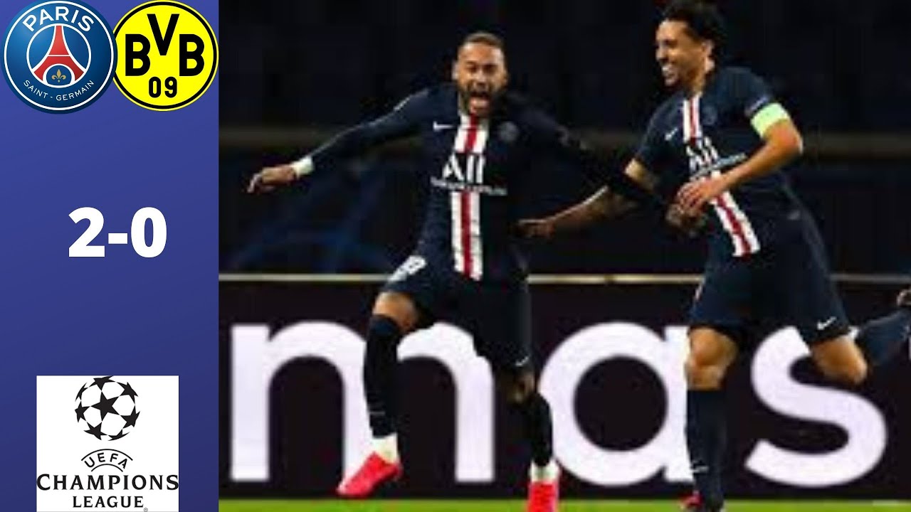 PSG-DORTMUND 2-0 . PARIS EN QUART !!! - YouTube