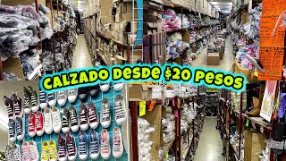 Calzado desde $20 pesos | Ya hay BOTAS para LLUVIA en Mega BODEGA de Zapatos/Tenis/Botas Centro CDMX