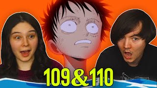 CROCODILE vs LUFFY! 👒 One Piece Ep 109 \u0026 110 REACTION \u0026 REVIEW