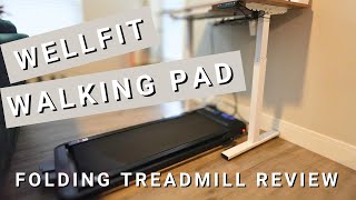 WellFit TM010 Walking Pad/Foldable Treadmill Honest Review