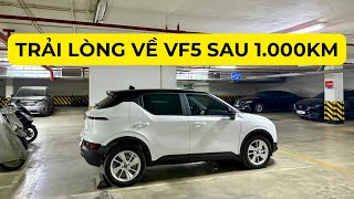 Chủ xe VF5 chia sẻ cảm nhận sau 1.000km trong nội thành