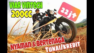 Tes ride Viar Vintech 200cc...udah bisa dipesan loh