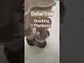 dollartree stacking planters are back in stock 🏃‍♀️🏃‍♀️🏃‍♀️💨💨