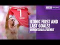 Iconic First and Last Goals from Bundesliga Legends!