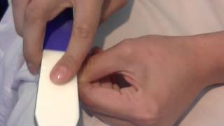 Buffing with Blue, 3 way buffer - shining nail plate