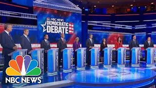 Democratic Candidates Called For Unity In Closing Remarks | NBC News