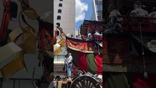 【祇園祭】山鉾巡行のトリを飾った大船鉾！【後祭】#shorts