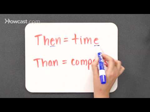 When we use then in a sentence?